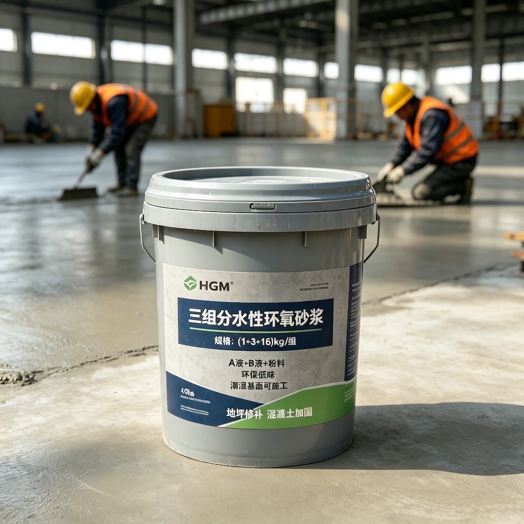 新宁三组份水性环氧砂浆